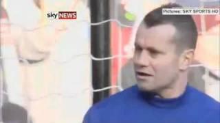 Shay Given's in tears over Gary Speed's death