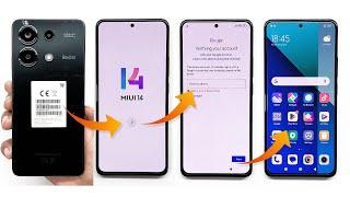 Redmi Note 13 MIUI 14 Android 13 Bypass Google Account (FRP) Lock Remove | Redmi Note 13 Frp Unlock