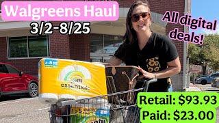 Walgreens Haul- Save 75% using all digital coupons 3/2-8/25 | Beginner Coupon Deals!