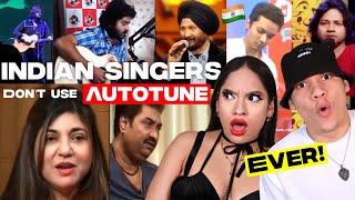 INDIAN SINGERS SHOULD BE THE STANDARD ! Waleska & Efra React to Indian Singers without Auto-tune pt2