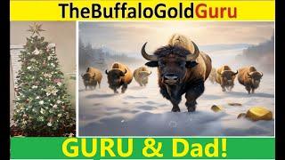 CHRISTMAS EVE SPECIAL!    Buffalo Gold Slots with DAD!!!