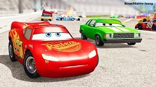 Pixar cars vs DOWN OF DEATH  BeamNG.Drive