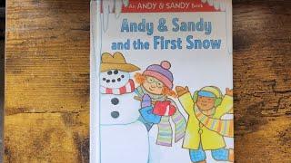 Kids Read Aloud Story Book #166: Andy & Sandy and the First Snow ️