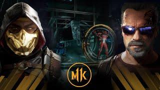 Mortal Kombat 11 - Scorpion Vs The Terminator (Very Hard)