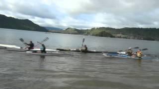 3D Rotorua Winter Offroad Multisport event Kayak stage.avi