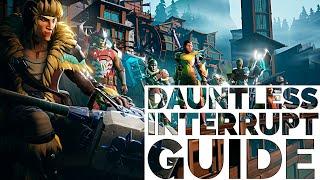 Dauntless Tutorial - How to Interrupt/Boop with Every Weapon.