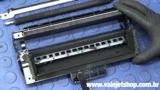 Vídeo Recarga Toner Lexmark X215 | 18S0090 - Vídeo Aula Valejet.com