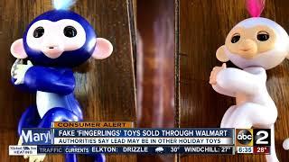 Fake 'Fingerlings' sold through Walmart could be dangerous