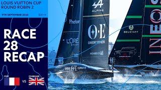 Louis Vuitton Cup Round Robin Race 28 Recap