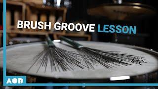 The Only Brush Groove You Need To Know | Drum Lesson With Florian Alexandru-Zorn