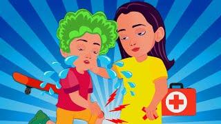 The Boo Boo song | Nursery rhymes and Kids songs - Kuku and Cucudu Kids Cartoons