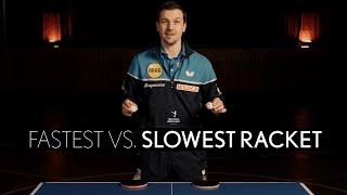 Fastest vs. Slowest Racket