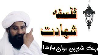 Allama Ahmad Saeed khan multani sahed||فلسفہ شھادت Haroon media