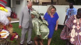 Prince Of Wales Enjoys MAPOUKA Dance! Royal Visit Nigeria! Royal Tour Africa 2018