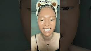 Her Face COMPLETELY Changes with Makeup!  #Shorts