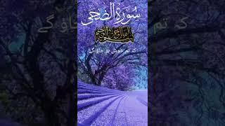 Beautiful Recitation Of Quran (Surah Duha).  #urdutranslation
