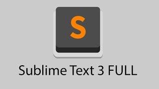 Sublime Text 3 Build 3143 FINAL Full Serial Crack