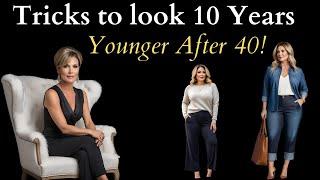 Ageless Elegance: 10 Stylish Ways to Look 10 Years Younger Over 40! - Dress To Look Younger Over 40!