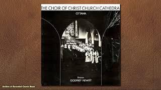“The Choir of Christ Church Cathedral”: Christ Church Cathedral Ottawa 1967 (Godfrey Hewitt)