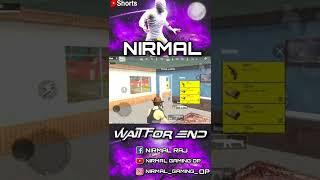 Nirmal gaming op 1v4 best Clutch GODTushar Op GOD AD YT Clutch GODPraveen YT #Shorts #viralshorts