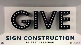 Give Sign Construction