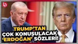 ABD Başkanı Trump'tan Erdoğan'a olay olacak mesaj! "Erdoğan benim dostum ve saygı duyduğum biri!"