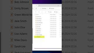 How to Copy Multiple Filenames within a Folder #copy #filenames
