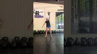 100 Kettlebell Snatches – 16kg/35lb Bell – Day 21 Finish – 45 Years Old | 122lbs | No Breaks