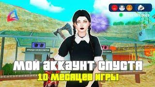 Мой аккаунт спустя 10 месяцев игры на (arizona rp)