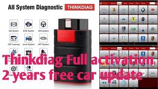 Thinkdiag full activation/Update