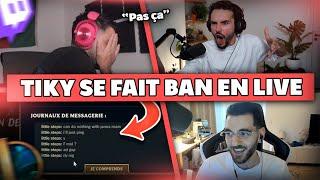 TIKY SE FAIT BAN EN LIVE, INOXTAG CHOQUE WAO - Best Of LoL #834 Réactions