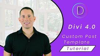 How to create a global post template in the Divi Theme Builder