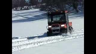 Kubota Turbo RTV Souci Tracks Winter