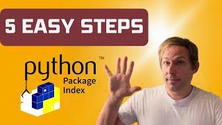 How to Create a Python Package or Library and Upload to PyPi with Twine in 5 Easy Steps #python