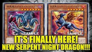 IT FINALLY HAPPENED! NEW SERPENT NIGHT DRAGON!!! YU-GI-OH!