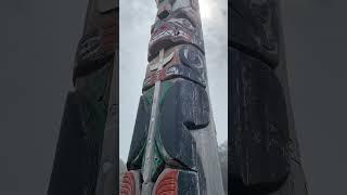 Quinault Totem in Washington State