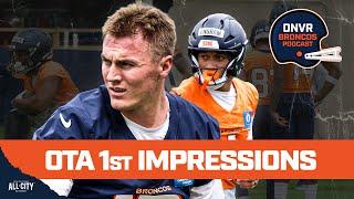 What we learned from the Denver Broncos' first week of OTA practices in Bo Nix's second seasonoat