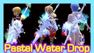 Pastel Water Drop Weapon ShowCase (All Class) / New Costume Weapon / Dragon Nest Korea (2023 May)