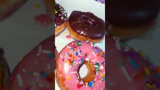 Chocolate covered donuts #food #chocolate #strawberry