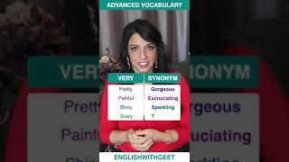 Advanced English Vocabulary Words Phrases | English Speaking Practice | English With Geet | #Shorts