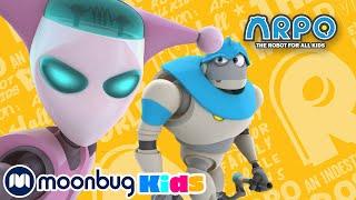 No Nannybot - ARPO the Robot Nanny - Super Kids Cartoons - MOONBUG KIDS - Superheroes