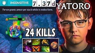 How Yatoro BROKE 13K MMR GAME with Troll Warlord 