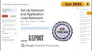 Set Up Network and Application Load Balancers | #GSP007 | #qwiklabs | #arcade