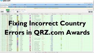 Got "QSO not eligible for this award" problems with QRZ.com awards?