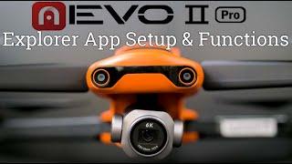 Autel Evo 2 App Functions, Camera & Controller Setup! 