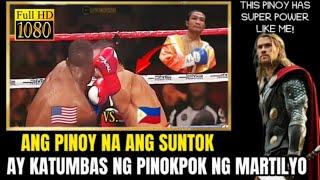 DALAWANG UNDEFEATED PINATIKIM NG PINOY SA KANYANG MGA SUNTOK NA PARANG PINOKPOK NG MARTILYO