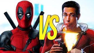 ШАЗАМ VS ДЭДПУЛ | СУПЕР РЭП БИТВА | Shazam Фильм ПРОТИВ Deadpool 2 Movie