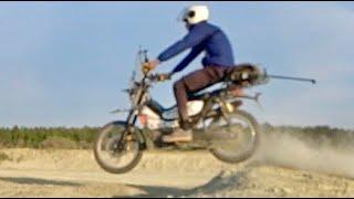 Hard off-road on the best Chinese moped G-moto Cross X pro 125 RATO / X trail