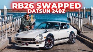 500HP TWIN TURBO RB26 Swap Datsun 240Z: GT-R Powered Fairlady Z