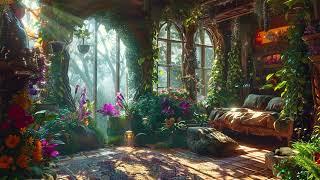 Whimsical Fairy Wooden House  Magical Forest Music + Peaceful Nature Ambience 